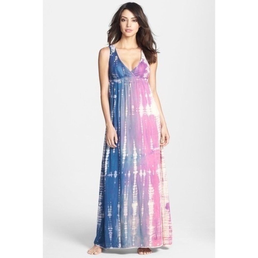 Hard Tail Twisty Back Maxi Dress